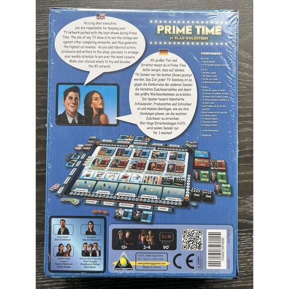 Prime Time Board game Kickstarter Edition (New Wrapper Removed) - Picture 2 of 10
